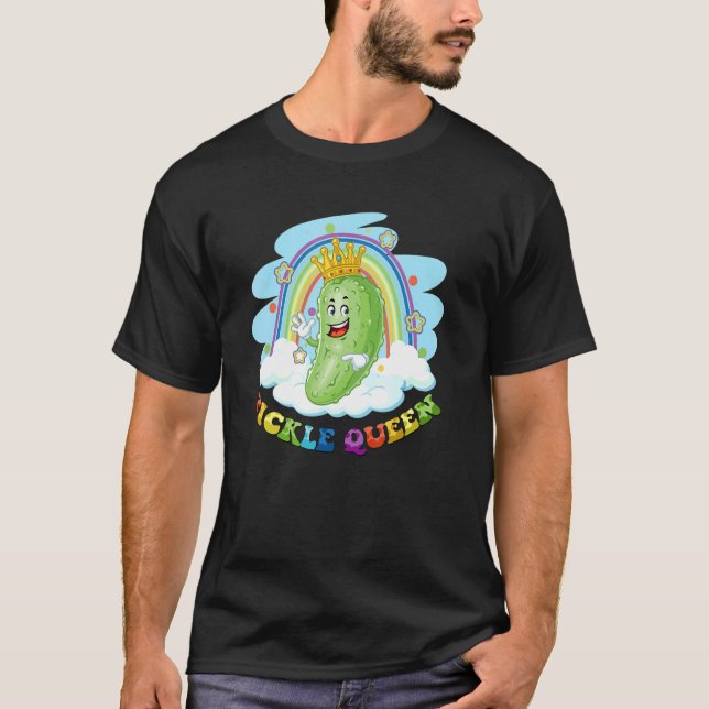 Gemüse Picknickqueen Gemüse Rainbow World T-Shirt (Vorderseite)