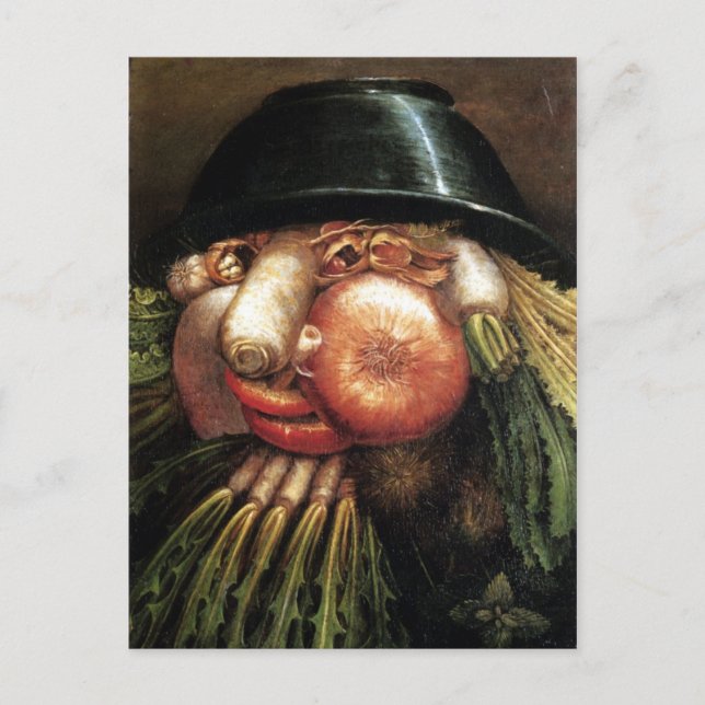Gemüse Postkarte (Vorderseite)