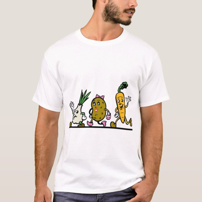 Gemüse T-Shirt (Vorderseite)
