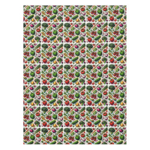 Gemüse Tischdecke