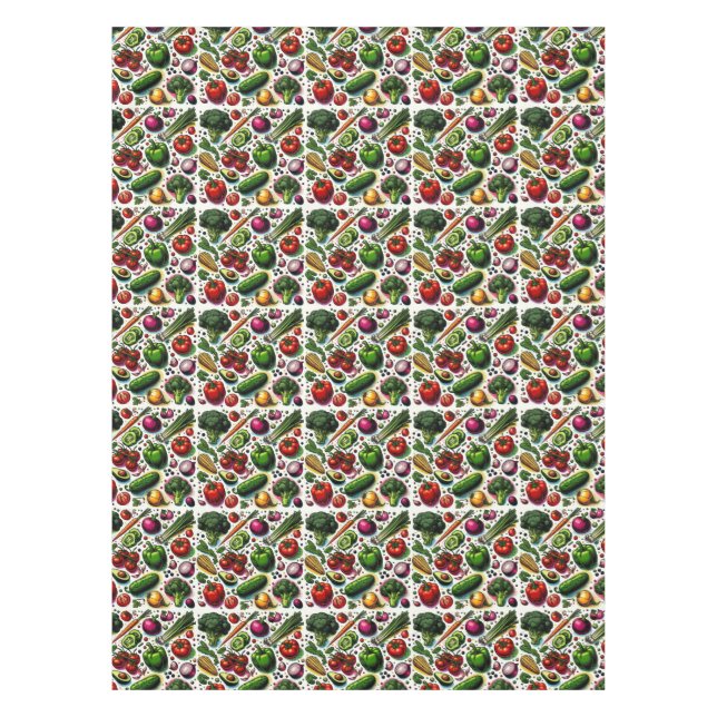 Gemüse Tischdecke (Vorderseite)