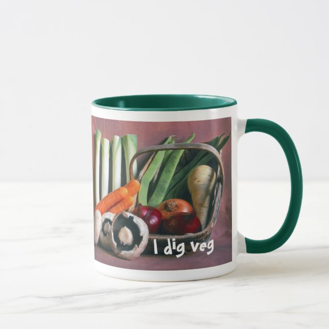Gemüse--trug in der Tasse (Rechts)