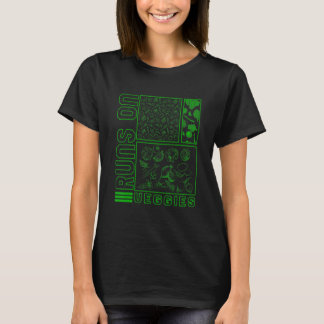 Gemüse wird in Veggies Vegan gegessen gesund P T-Shirt
