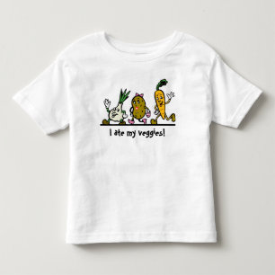 Gemüse Zwiebel Kartoffel Karotte Kind T-Shirt