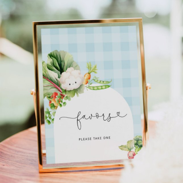 Gemüseblauer Babydusche Favoriten Poster (Von Creator hochgeladen)