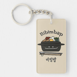 Gemüseei namul Reisschale des Bibimbap Schlüsselanhänger