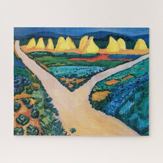 Gemüsefelder | Auguste Macke | (Horizontal)