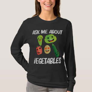 Gemüsegarnele für Männer Obst Gemüse T-Shirt