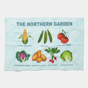 Gemüsegarten Geschirrtuch