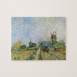 Gemüsegarten in Montmartre von Vincent van Gogh