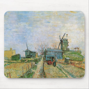 Gemüsegarten in Montmartre von Vincent van Gogh Mousepad