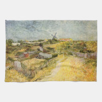 Gemüsegärten, Montmartre von Vincent van Gogh
