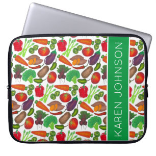 Gemüsegarten produzieren Grünmarktprodukte Laptopschutzhülle