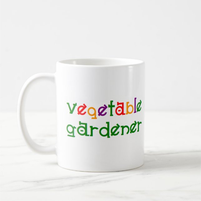 Gemüsegartenkaffee-Tasse Kaffeetasse (Links)