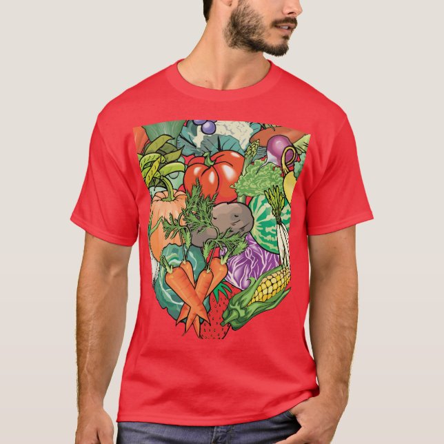 Gemüsegärtner T-Shirt (Vorderseite)