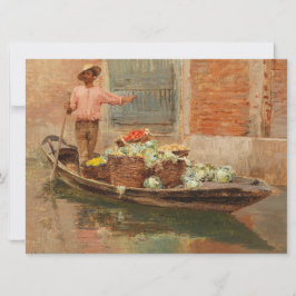 Gemüsehändler in Venedig (von Vincenzo Caprile) Karte