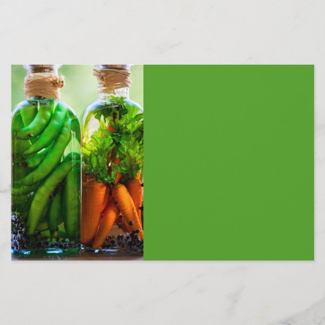 Gemüsekonserven Flyer (Vorne)