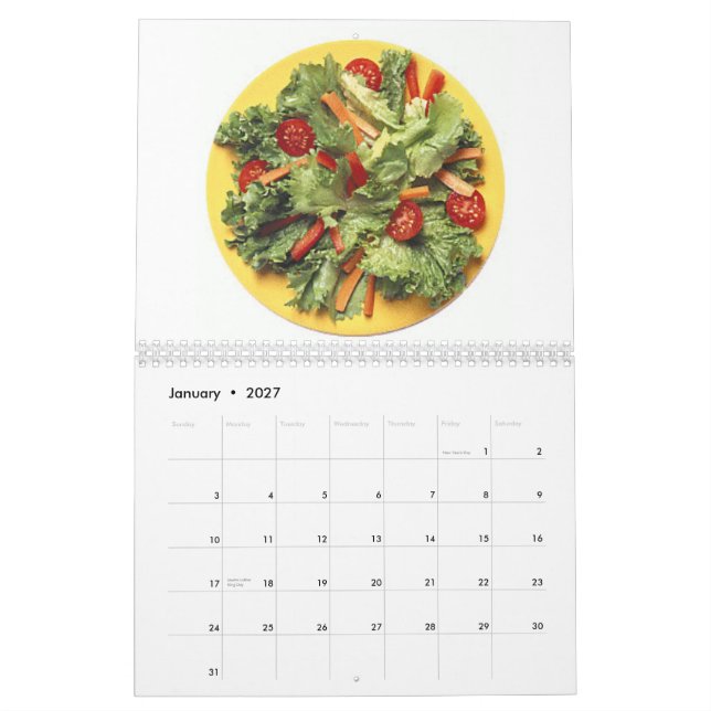 Gemüseliebhaber Kalender (Jan 2027)