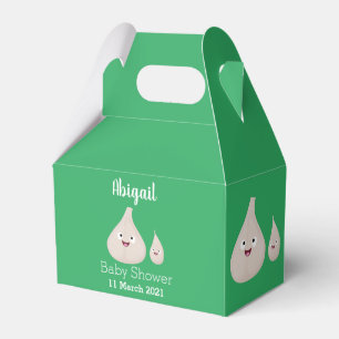 Gemüsemodelle für niedlichen Knoblauch-Cartoon Geschenkschachtel