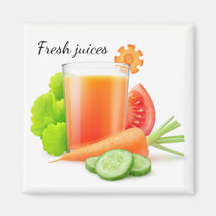 Gemüsesäfte Magnet