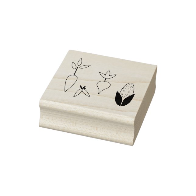 Gemüsesorten Art Briefmarke Gummistempel (Stempel)