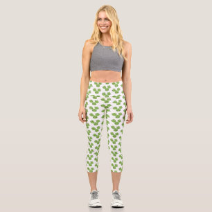 Gemüsesorten von Funny Brussels Cartoon Capri Leggings