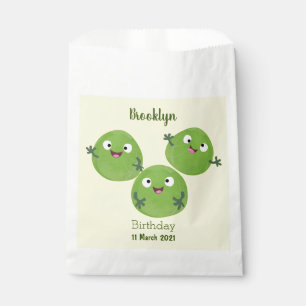 Gemüsesorten von Funny Brussels Cartoon Geschenktütchen
