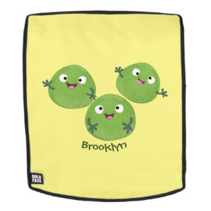 Gemüsesorten von Funny Brussels Cartoon Rucksack