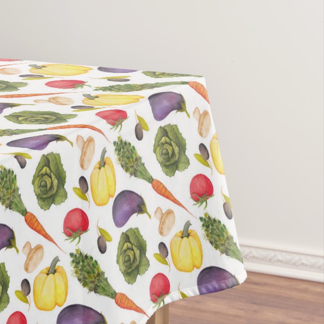 Gemüsetischdecke Tischdecke (Beispiel)