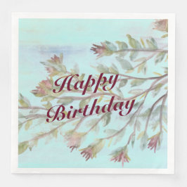 Gemustert akzentuiert serviette