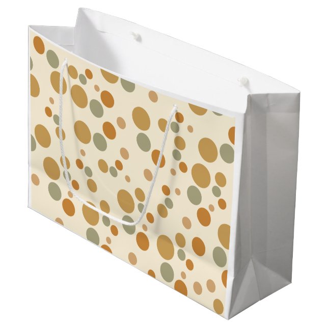 gemustert große geschenktüte (Vorderseite Schrägansicht)