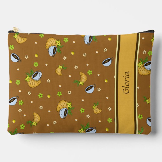 Gemustert Zubehörtasche (Vorderseite)