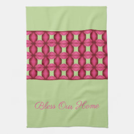 Gemusterte Details Geschirrtuch