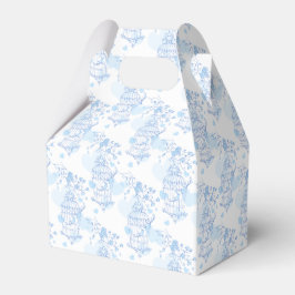 Gemusterte Gastgeschenk Hochzeit-Box für Blaue Was Geschenkschachtel