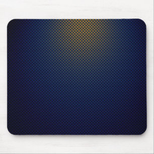 Gemusterte, gelbe Russ-Faser Mousepad