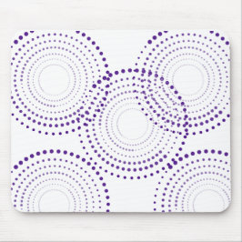 Gemusterte Kreismousepad Mousepad