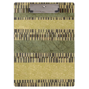 Gemusterte Panel-Malerei Klemmbrett