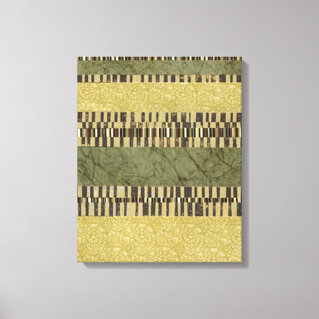 Gemusterte Panel-Malerei Leinwanddruck (Vorderseite)