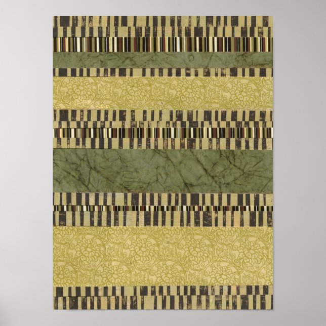 Gemusterte Panel-Malerei Poster (Vorne)