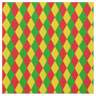 Gemusterte Rasta-Flag Stoff