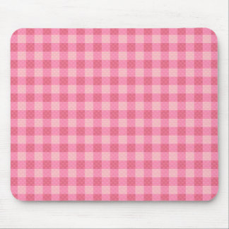 Gemusterte rosa, gürtelförmige Kohlenstofffaser Mousepad