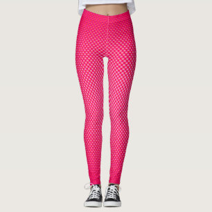 Gemusterte rosa Kohlenstofffaser Leggings