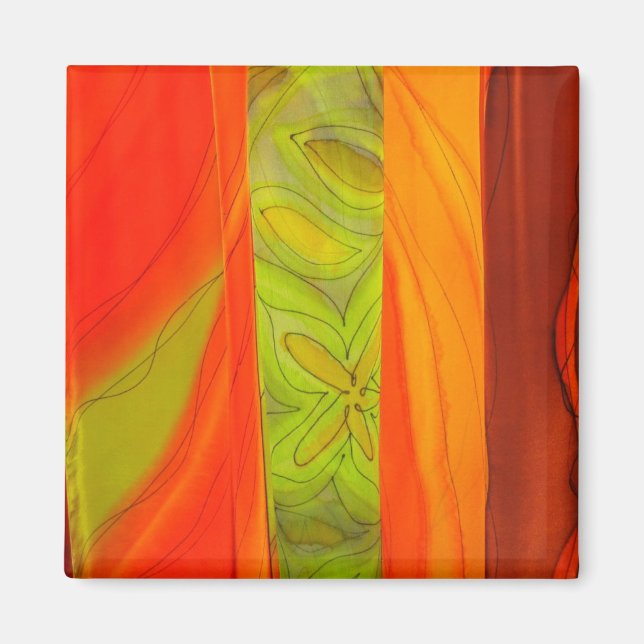 Gemusterte Schnitte Magnet (Vorne)