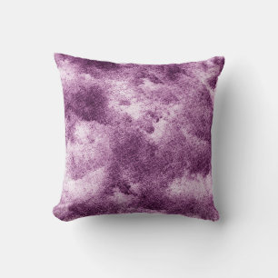 Gemusterte, violette, abstrakte, geschmückte, alte kissen