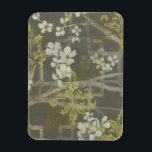 Gemusterte Zweigstelle Blossom I Magnet<br><div class="desc">floral</div>
