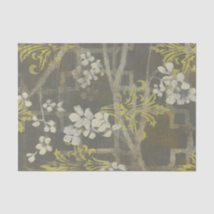 Gemusterte Zweigstelle Blossom I Seidenpapier