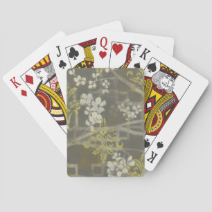 Gemusterte Zweigstelle Blossom I Spielkarten
