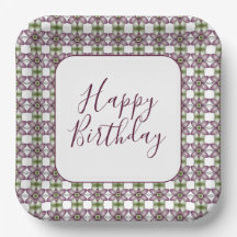 Gemusterter Designer-Platz