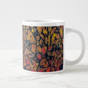 Gemusterter Dinosaurier Jumbo-Tasse
