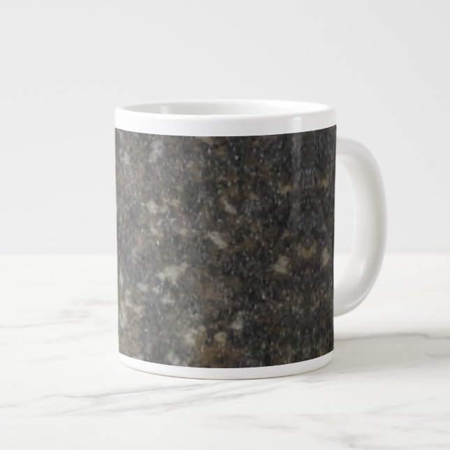 Gemusterter Marmor Jumbo-Tasse (Vorderseite Rechts)